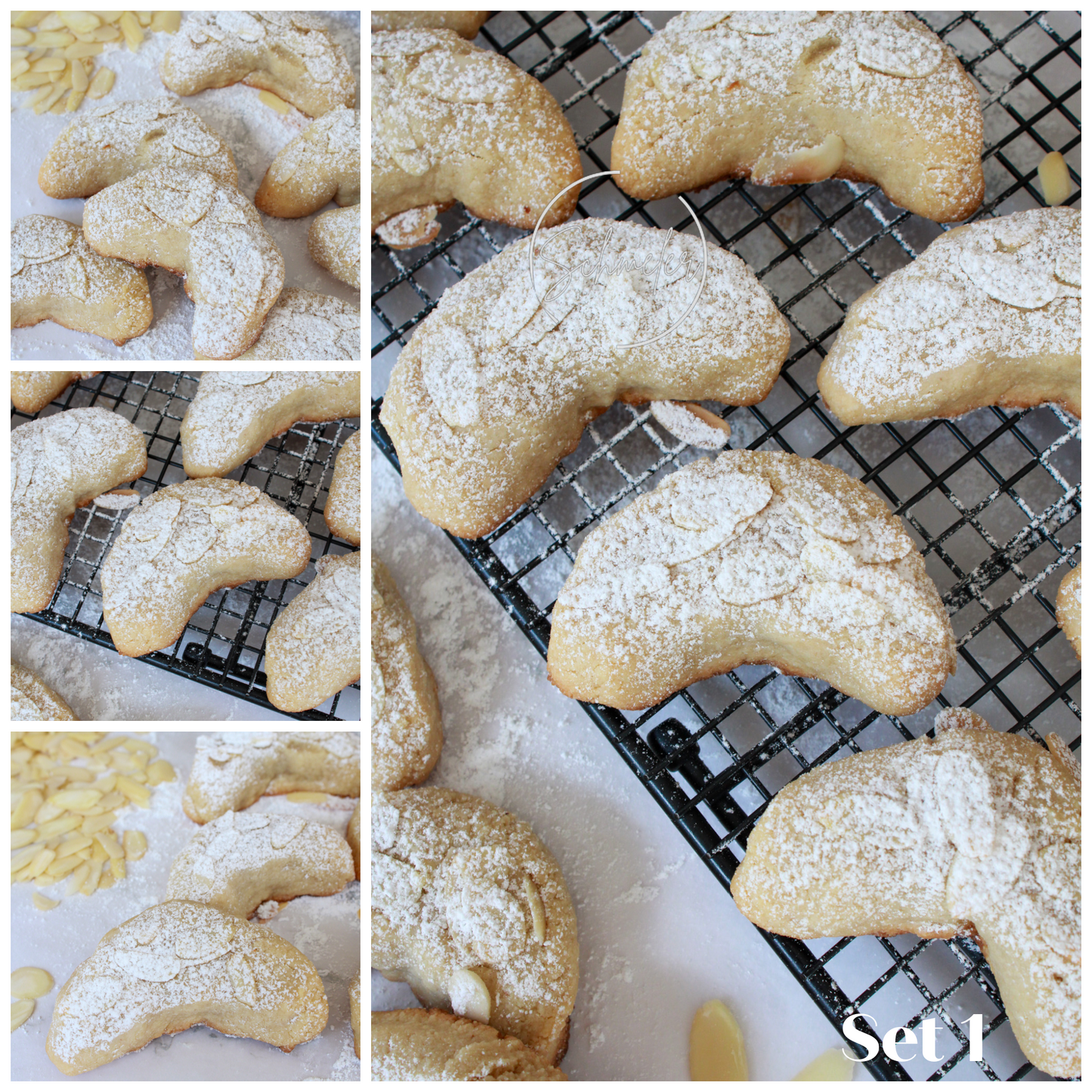 Almond Crescent Cookies