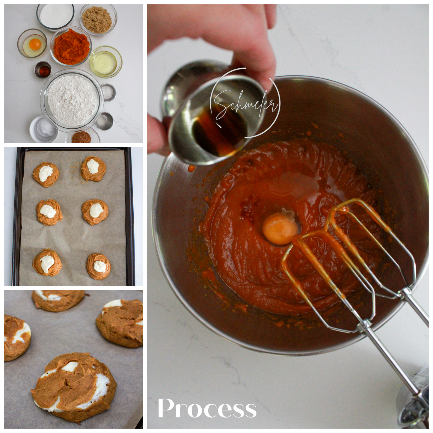 Gluten Free Cream Cheese Stuffed Pumpkin Cookies