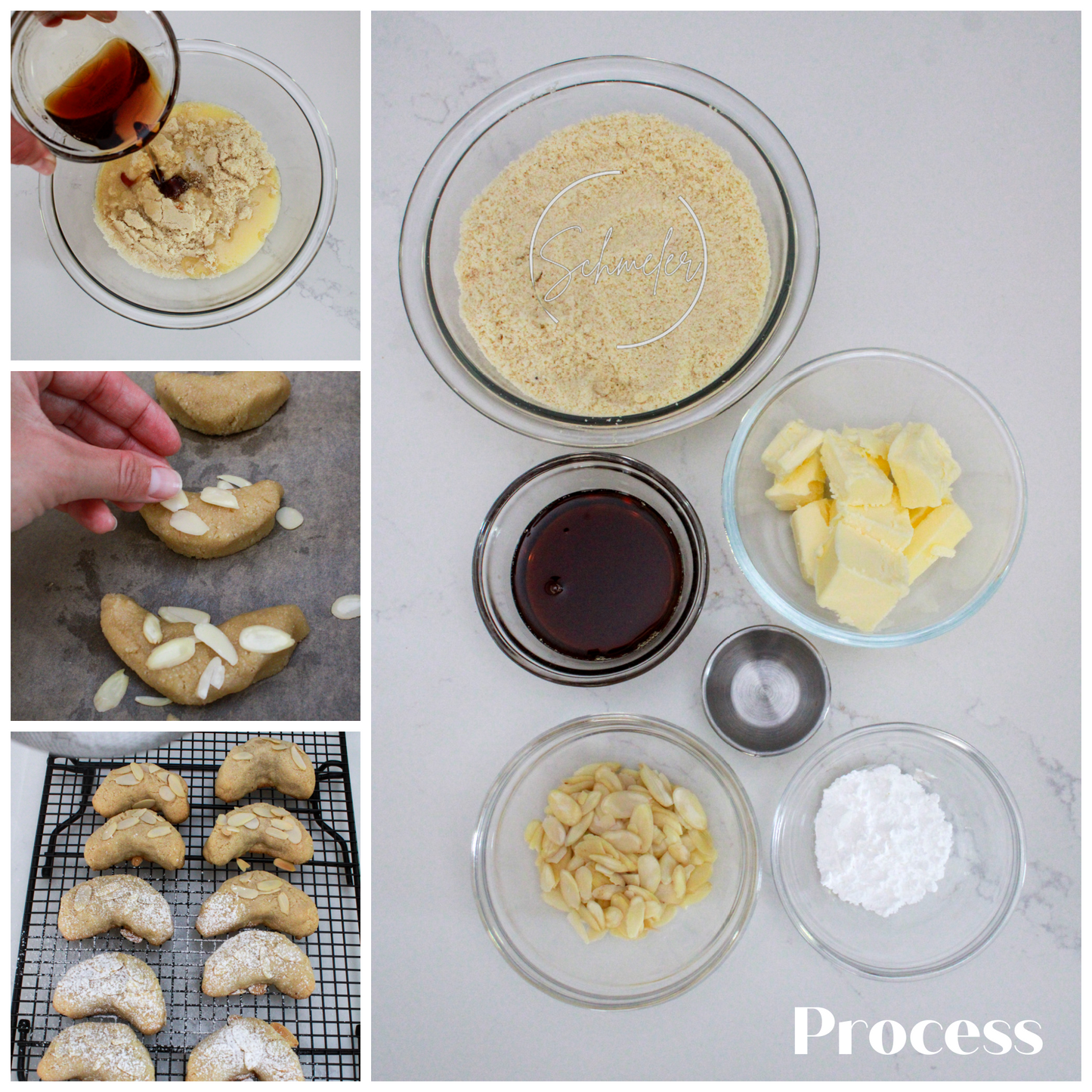 Almond Crescent Cookies