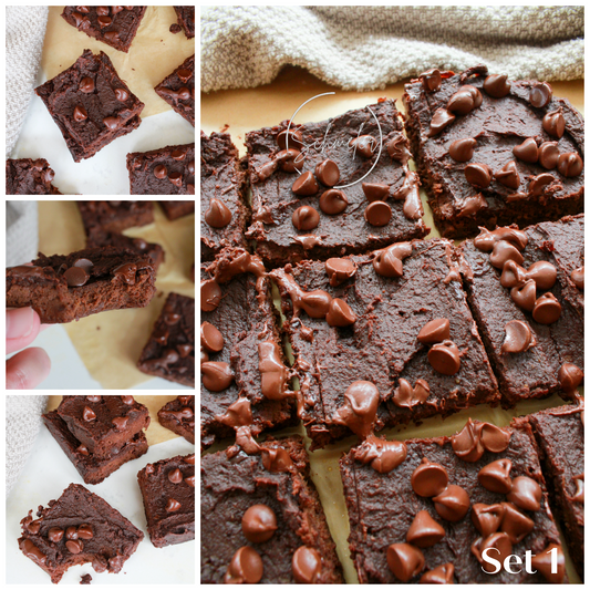 Healthy Sweet Potato Brownies