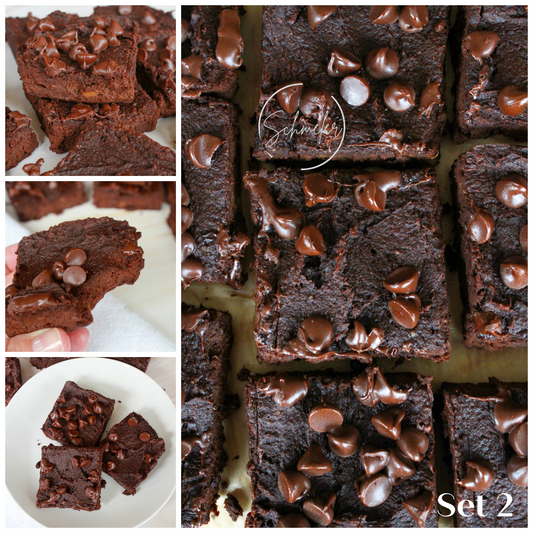 Healthy Sweet Potato Brownies