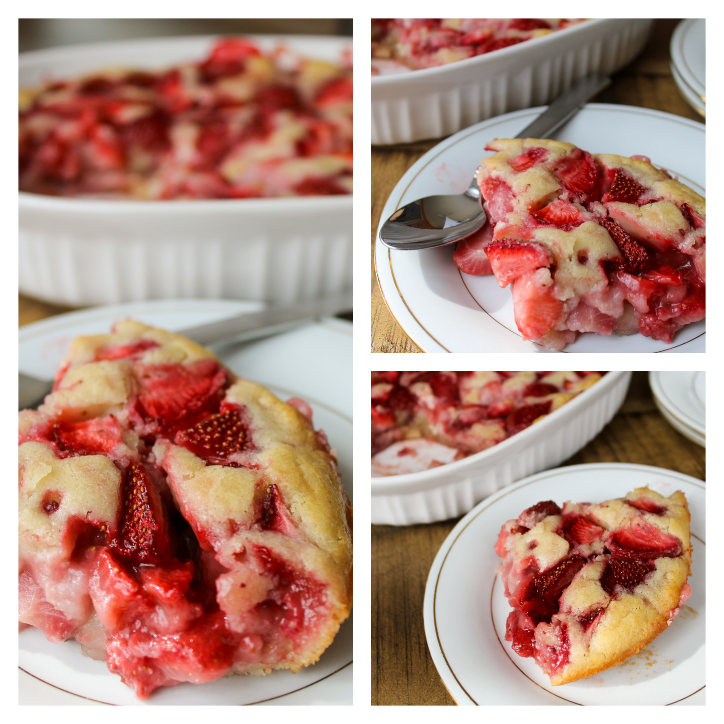 GF Strawberry Cobbler