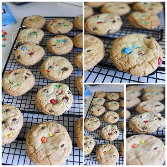 Gluten Free M&M Cookies