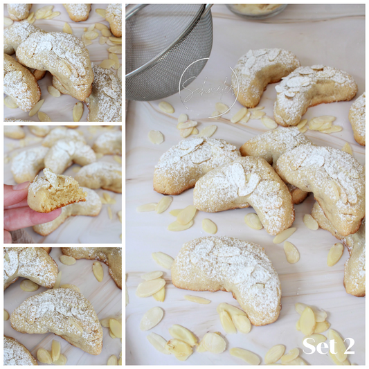 Almond Crescent Cookies